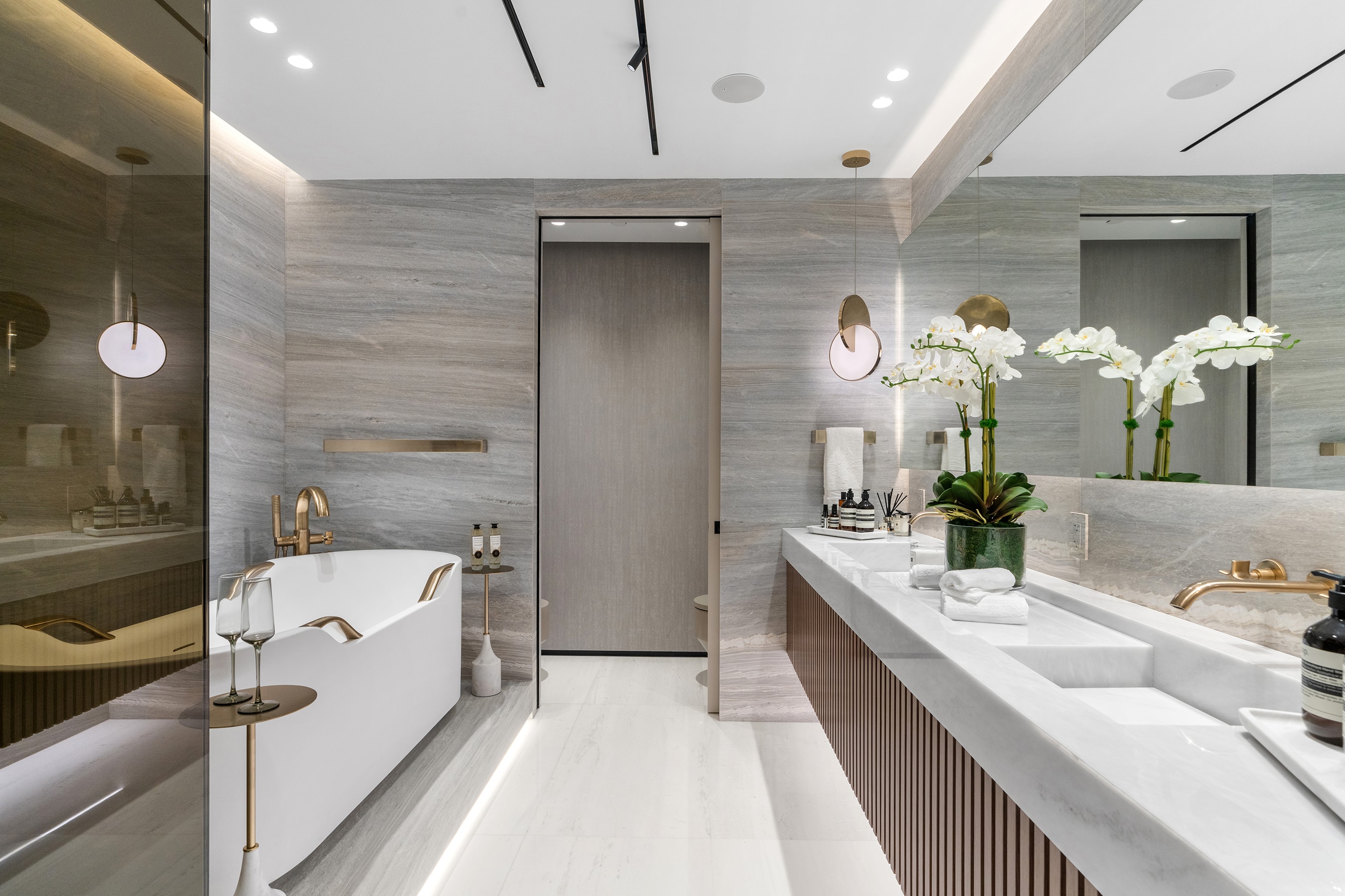 Master bathroom